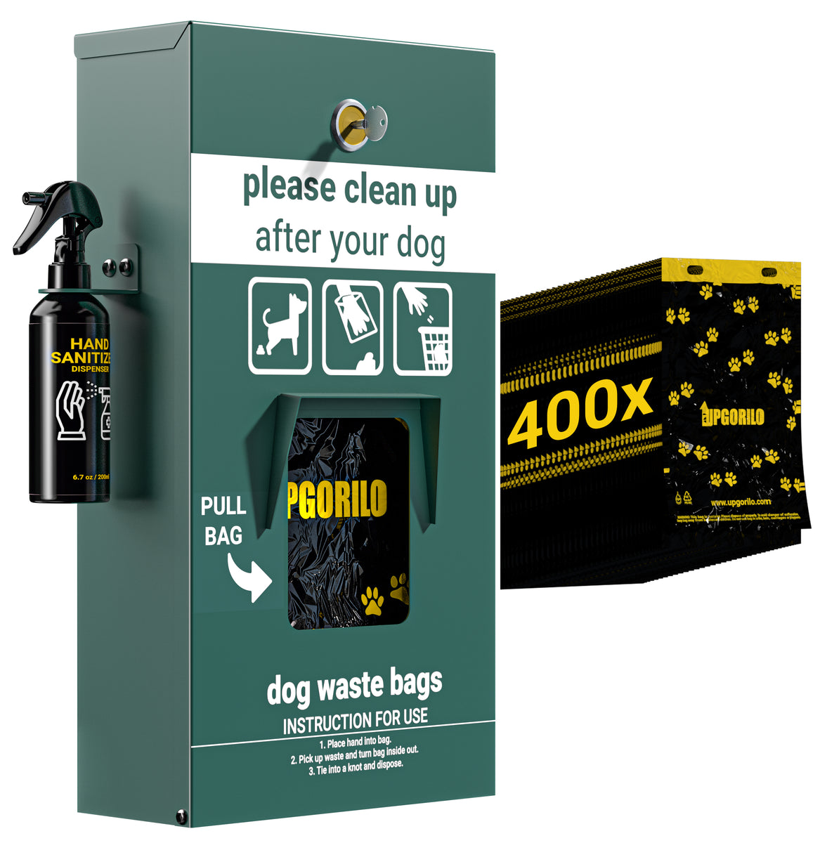 Dog Poop Bags Dispenser - ApolloBox